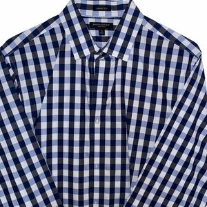 Banana Republic XL Men’s Oxford Grant Fit Plaid